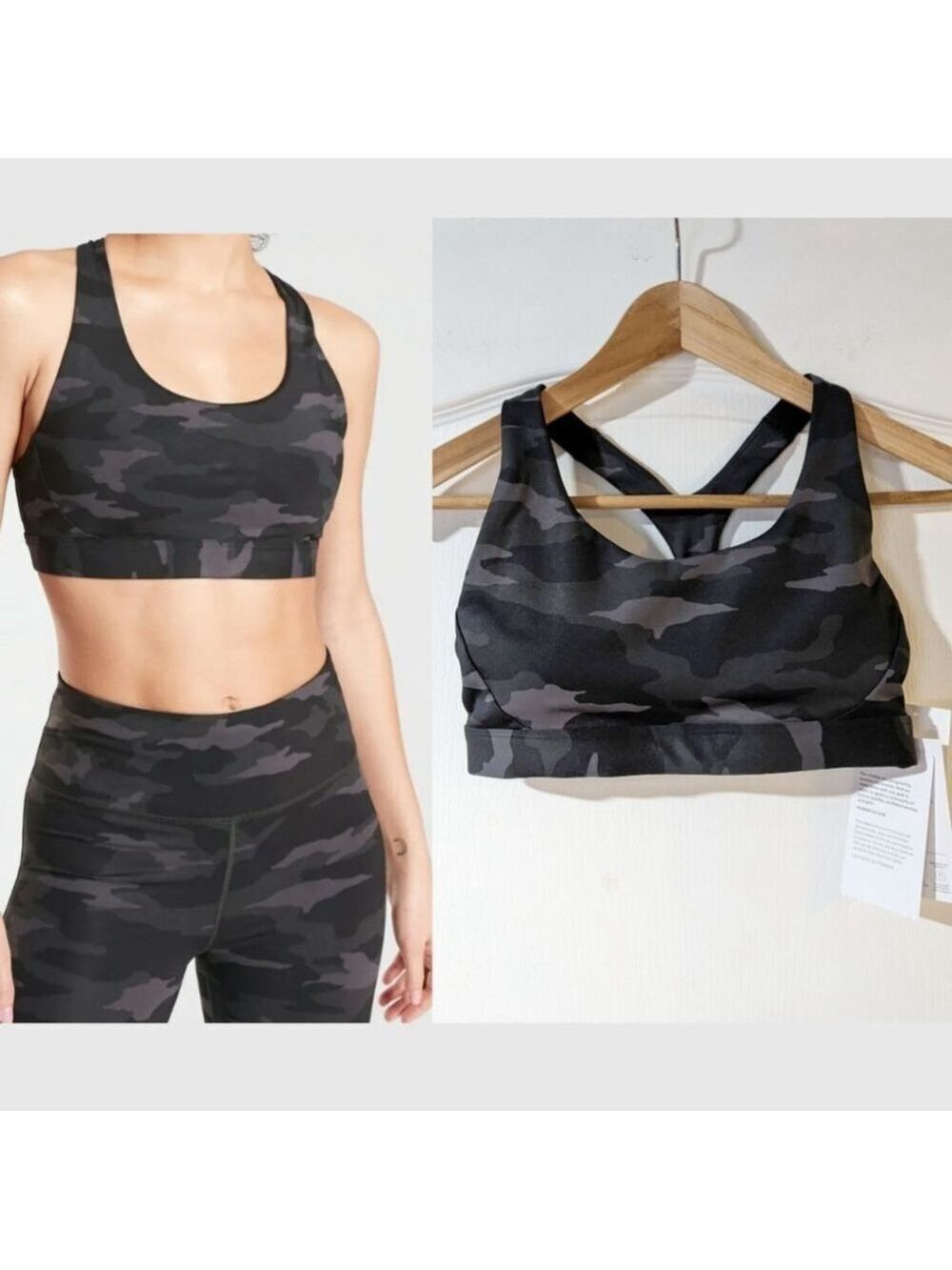 NWT Athleta | Ultimate Bra in Camo (A-C Cup)